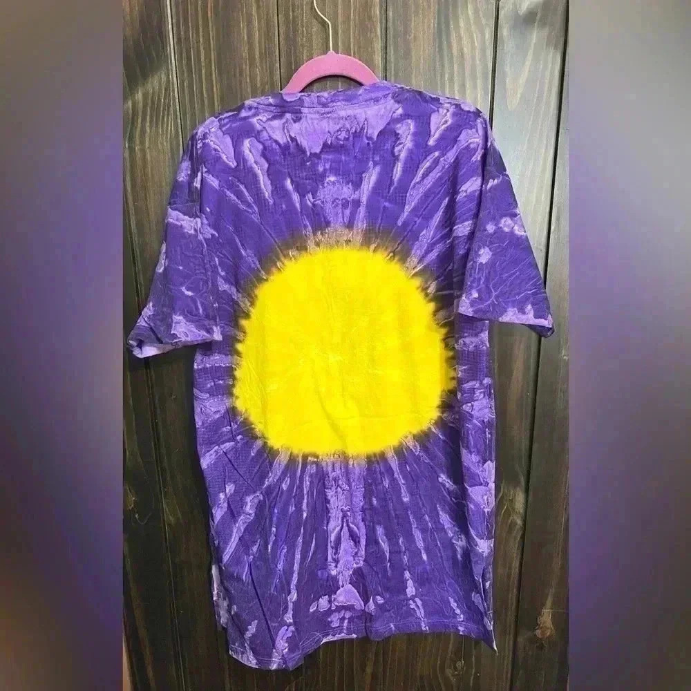 Tie Dye ‘Jamaica’ Oversized Tee/ Swim Cover Up/ Night Shirt. Size: XL - Picture 6 of 13